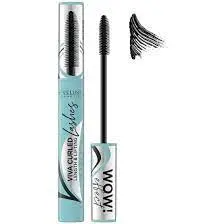 Eveline VIVA CURLED LASHES! Тушь удлинение и подкручивание,Чёрная 10мл.(24)