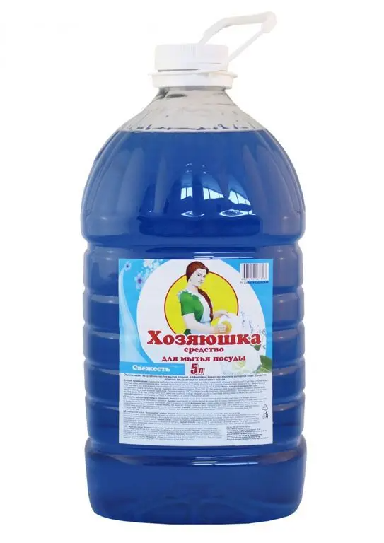 РК / ХОЗЯЮШКА Гель д/мытья посуды Свежесть (5л). 2 / 2989 /
