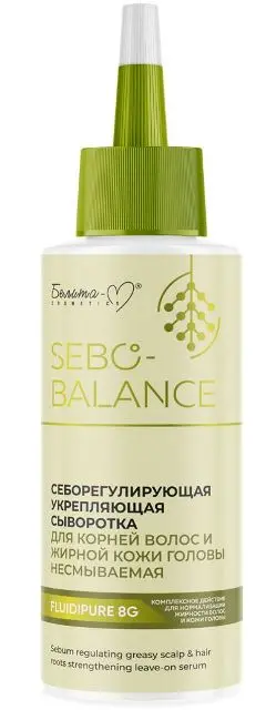 Белита-М Sebo-Balance Себорегулирующая укрепл. Сыворотка д/корней волос Несмываемая (150мл)