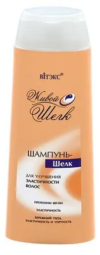 Витэкс Живой шелк Шампунь д/улучшен.эластичн.в.(500мл).20
