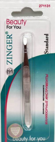 ZINGER Пинцет T-079-PS (zs-86079 PS), Beauty For You д/бровей прямой