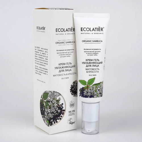 ECL ORGANIC SAMBUCA  Крем-гель увлажняющий для лица, 50мл.8 / 863309