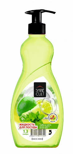 Delta Home Средство для мытья посуды (1,3 л) Shine Cult 