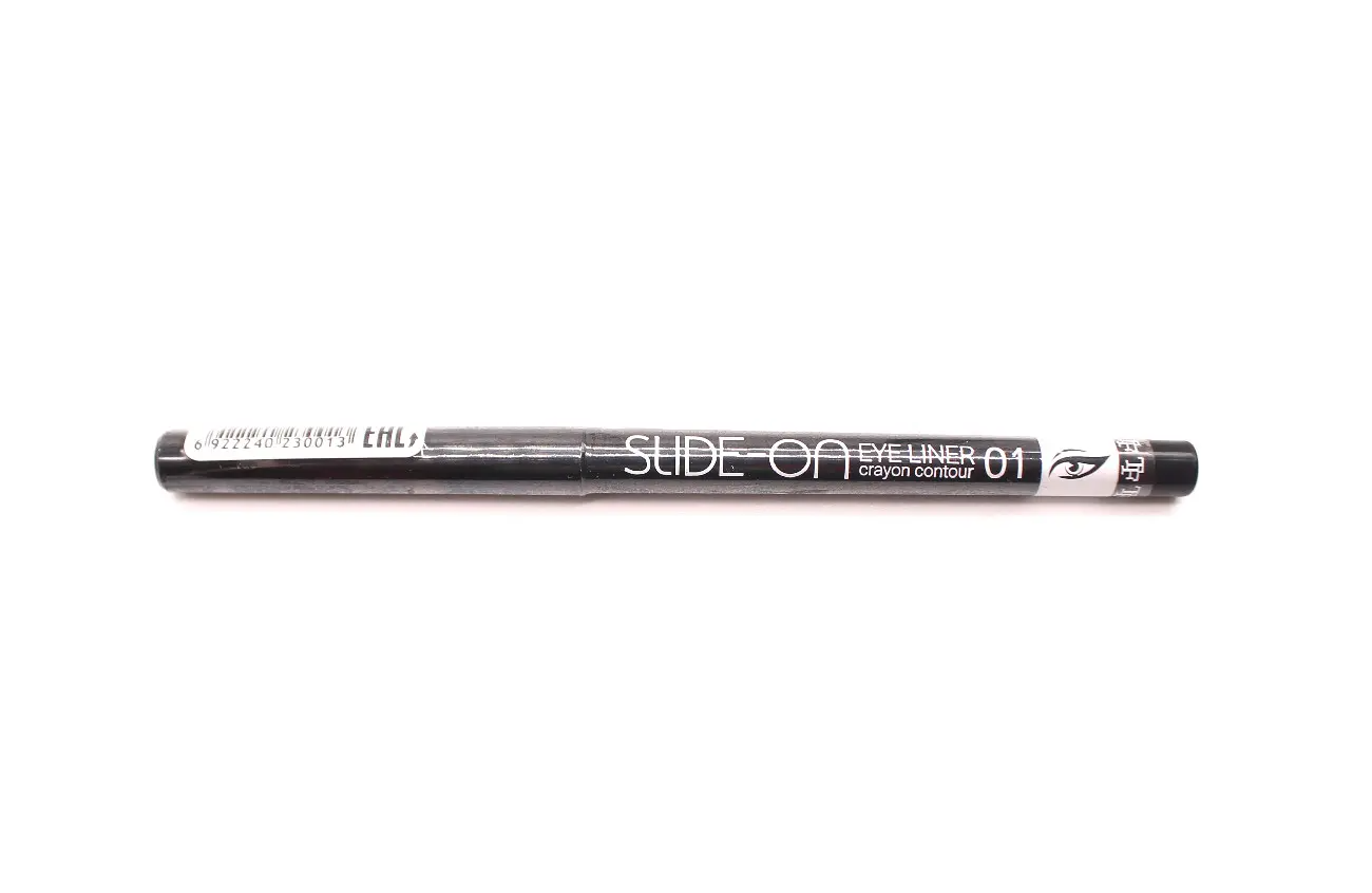 Triumpf CU-17 Карандаш для ГЛАЗ SLIDE-ON EYE LINER №01 Черный (12)