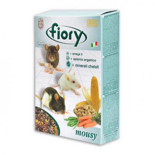 Сухой корм FIORY Mousy для мышей, 400 г.