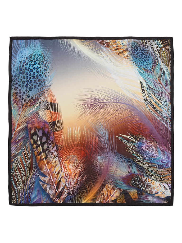 Ст.цена 3080р Платок жен. шелк 110х110 E05-8458-23