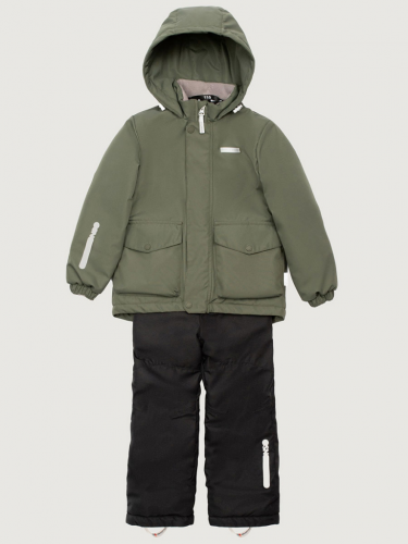 Костюм 7м2525 хаки/черный