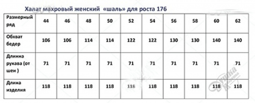 Халат женский Именной с вышивкой