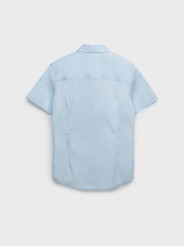 Рубашка текстильная для мальчиков (slim fit) голубой 22517080