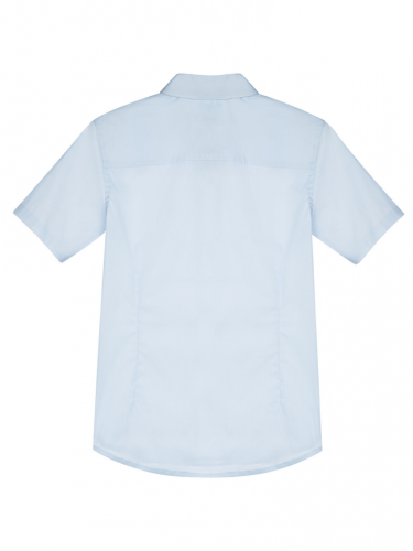 Сорочка текстильная для мальчиков (slim fit) голубой 22417084
