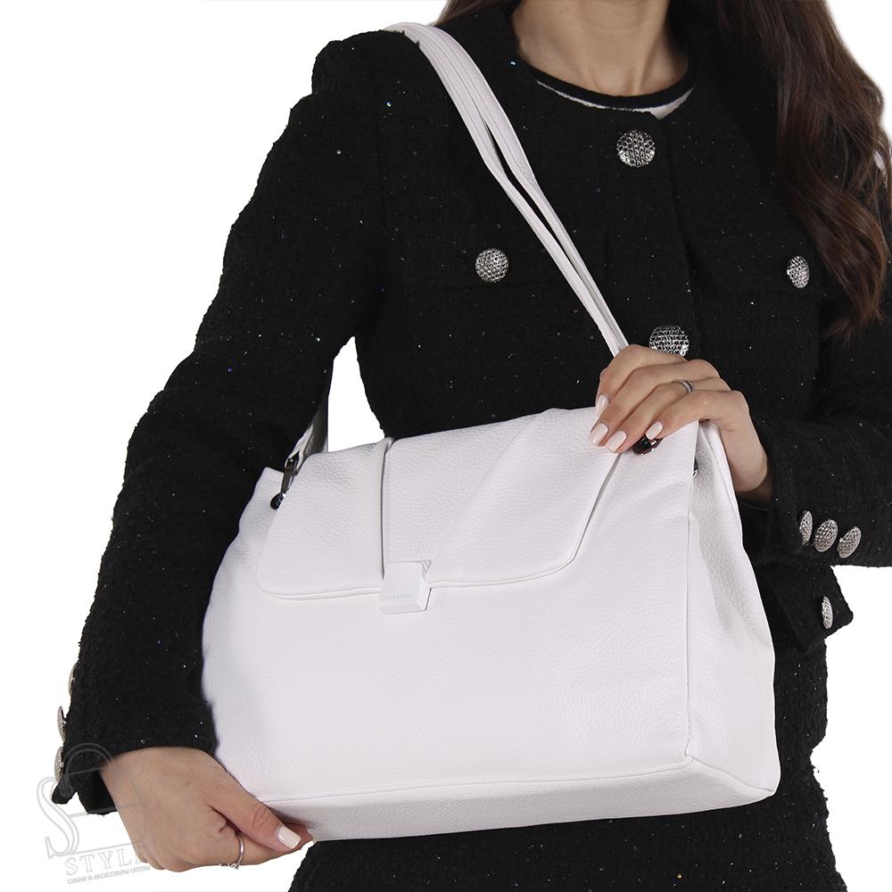 Сумка женская 593323-2 white Velina Fabbiano-Safenta/30