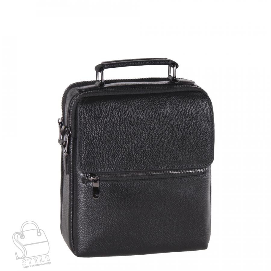 Сумка мужская кожаная 8221-5QH black Heanbag