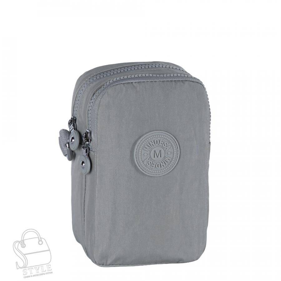 Сумка мужская 8761MDM l.gray Mindesa