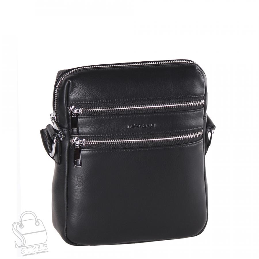 Сумка мужская кожаная 801-2BSEH black Heanbag