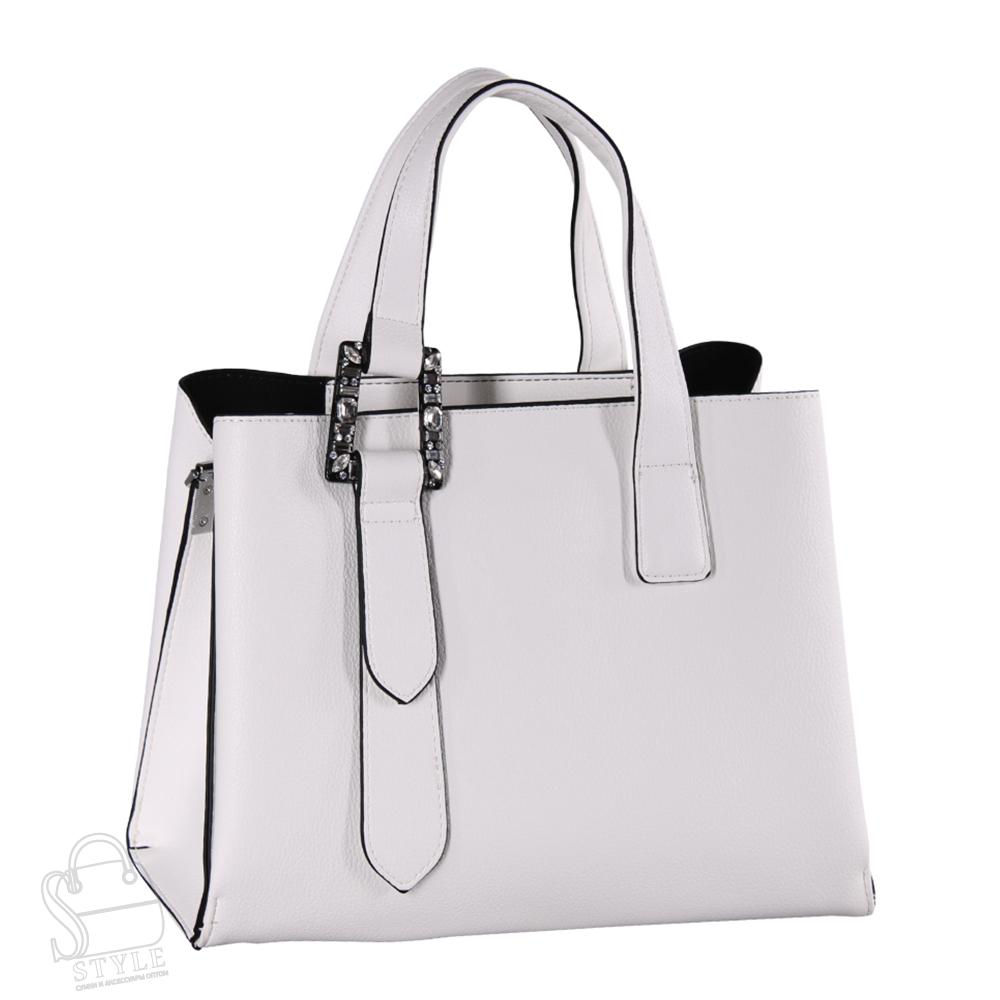 Сумка женская 593372 white Velina Fabbiano-Safenta/30