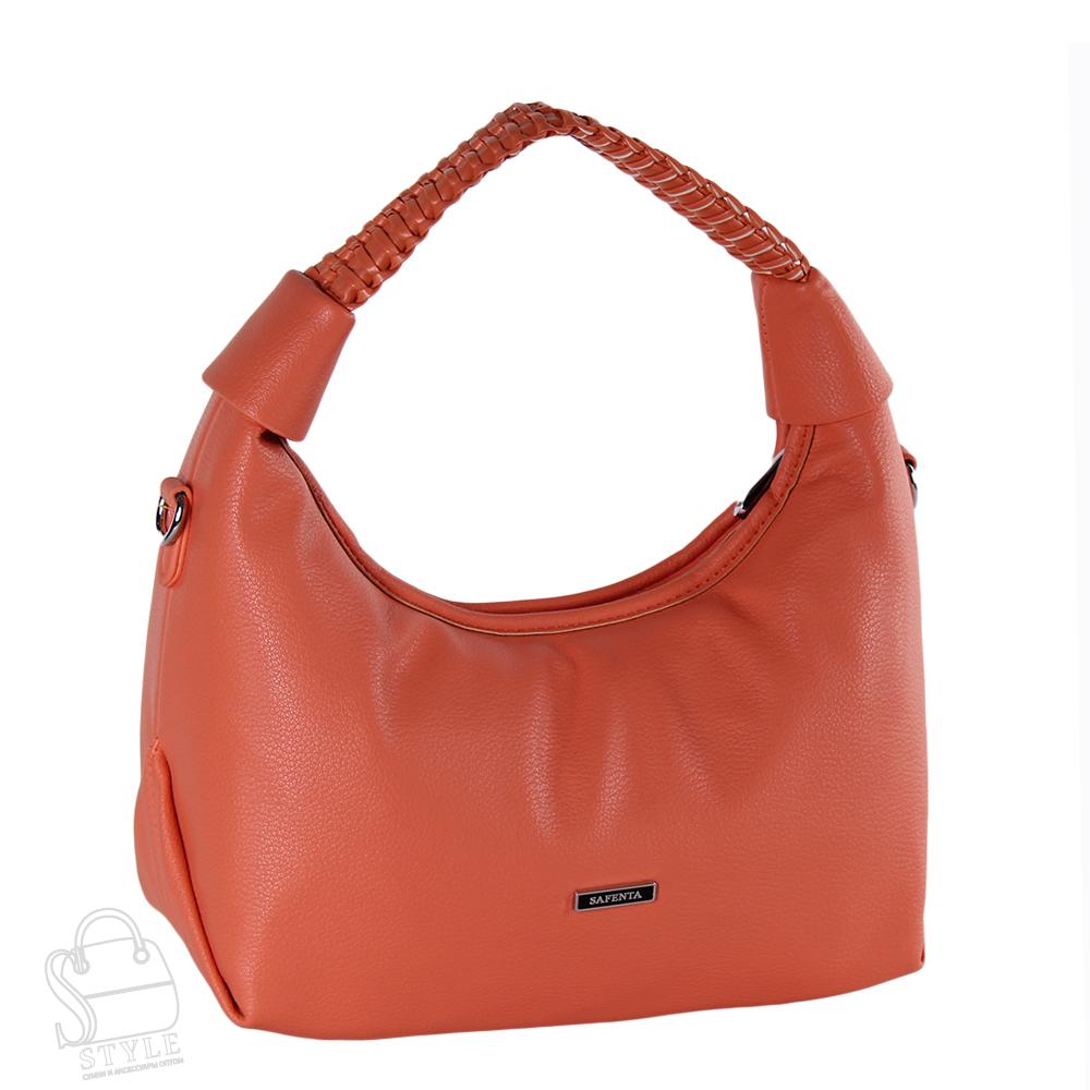 Сумка женская 593379 orange Velina Fabbiano-Safenta/30