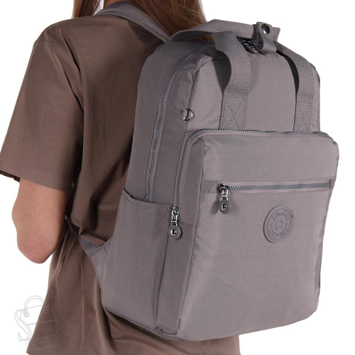 Рюкзак текстильный 8616MDW l.gray Mindesa в Новосибирске