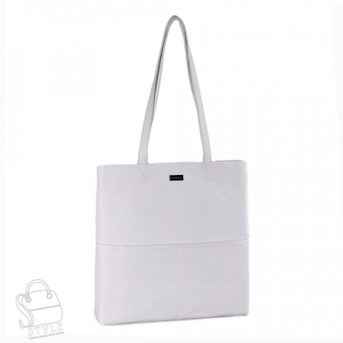 Сумка женская кожаная 98050 white Velina Fabbiano-Safenta/30