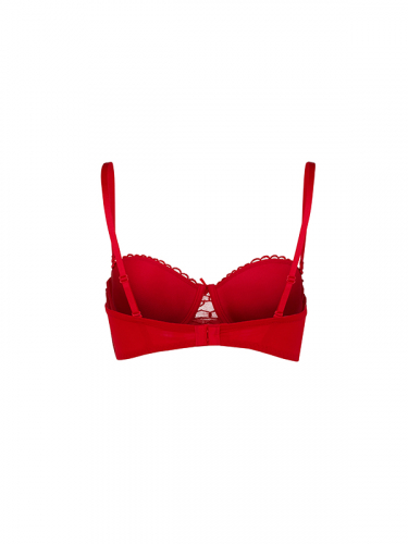 Бюстгальтер жен. Emily красный Bandeau bra