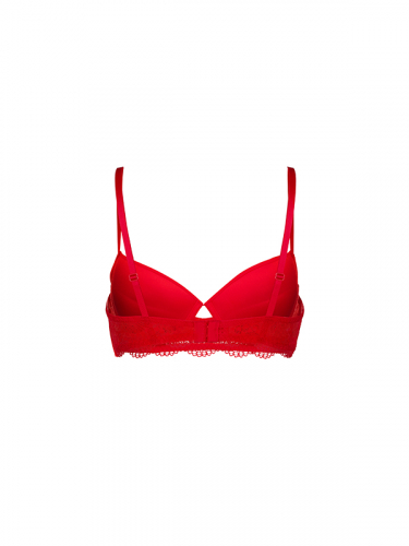 Бюстгальтер жен. Derby красный Balconette bra