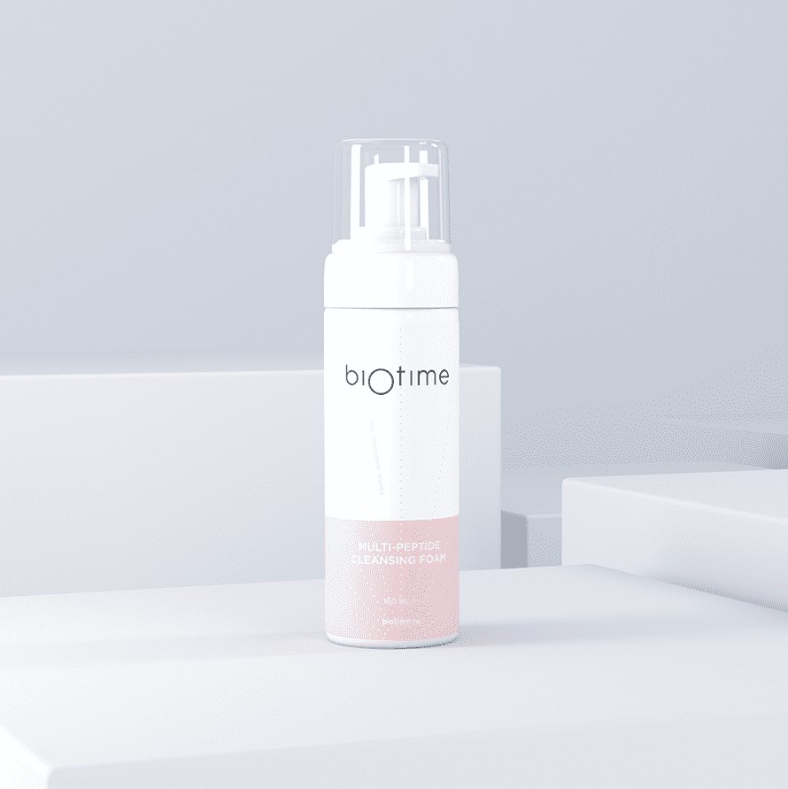 BIOTIME Пенка для чувствительной кожи с пробиотиками (Биотайм), фл. 160 млCLEABSING FOAM FOR SENSITIVE SKIN BIOTIME, vial 160 ml NEW