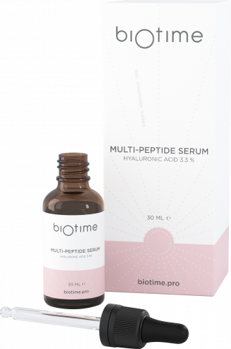 BIOTIME Сыворотка мультипептидная MULTI-PEPTIDE SERUM WITH HYALURONIC ACID 30 мл