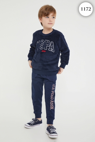 1172 Комплект для мальчика U.S POLO ASSN. v1 ТЕМНО-СИНИЙ