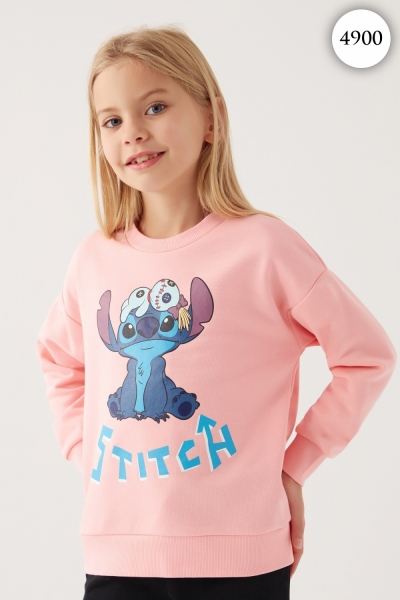4900 Комплект для девочки DISNEY v2 ПЕРСИКОВЫЙ