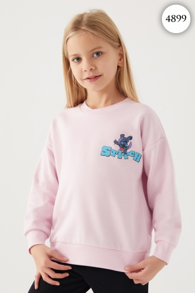4899 Комплект для девочки DISNEY v1 РОЗОВЫЙ