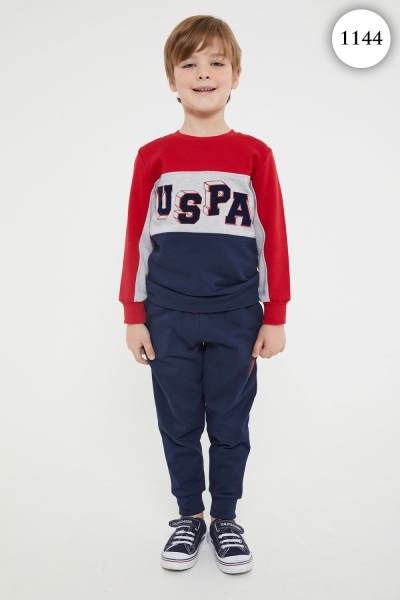1144 Комплект для мальчика U.S POLO ASSN. v2 КРАСНЫЙ
