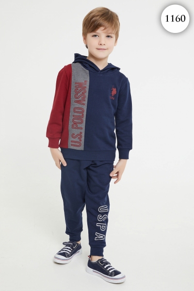 1160 Комплект для мальчика U.S POLO ASSN. v2 СИНИЙ