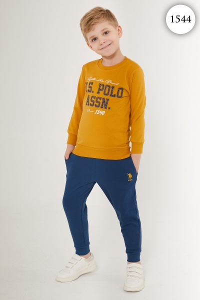 1544 Комплект для мальчика U.S POLO ASSN. v2 ЖЕЛТЫЙ