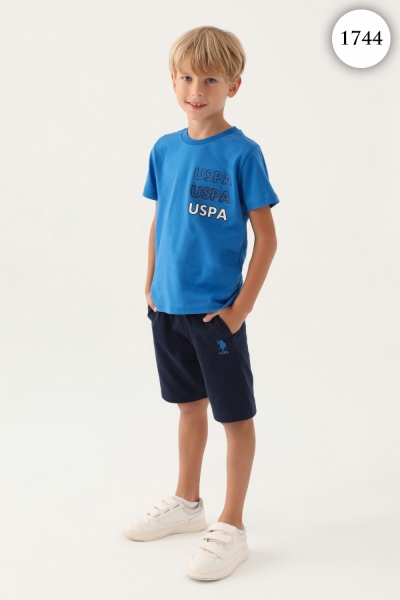 1744 Комплект для мальчика U.S POLO ASSN. v1 СИНИЙ