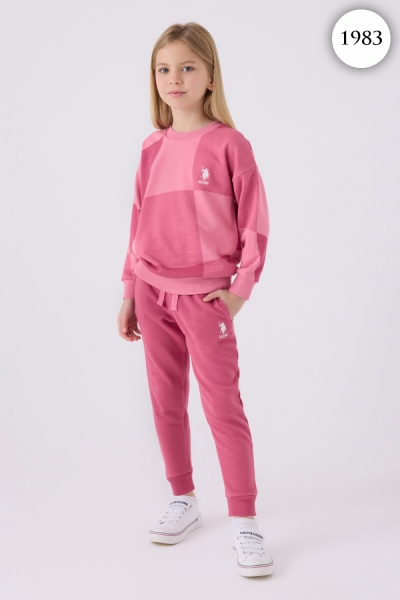1983 Комплект для девочки U.S POLO ASSN. v1 БОРДОВЫЙ