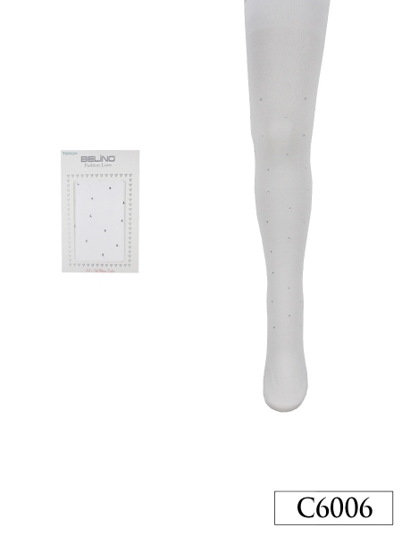 Колготки детские C-6006 Belino Капроновые БЕЛЫЙ