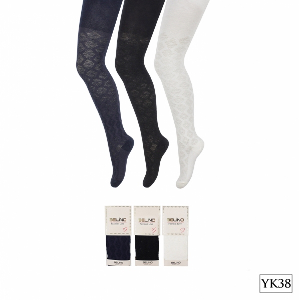 Колготки детские YK-38 Belino Ажурные АССОРТИ
