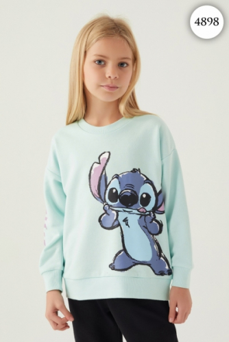 4898 Комплект для девочки DISNEY v2 МЕНТОЛОВЫЙ