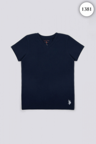 1381 Футболка для мальчика U.S POLO ASSN. v2 СИНИЙ