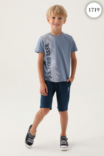 1719 Комплект для мальчика U.S POLO ASSN. v2 СИНИЙ