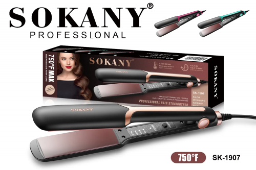 Выпрямитель волос Sokany SK-1907 бирюзовый