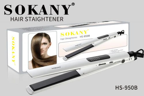 Выпрямитель волос Sokany HS-950B белый