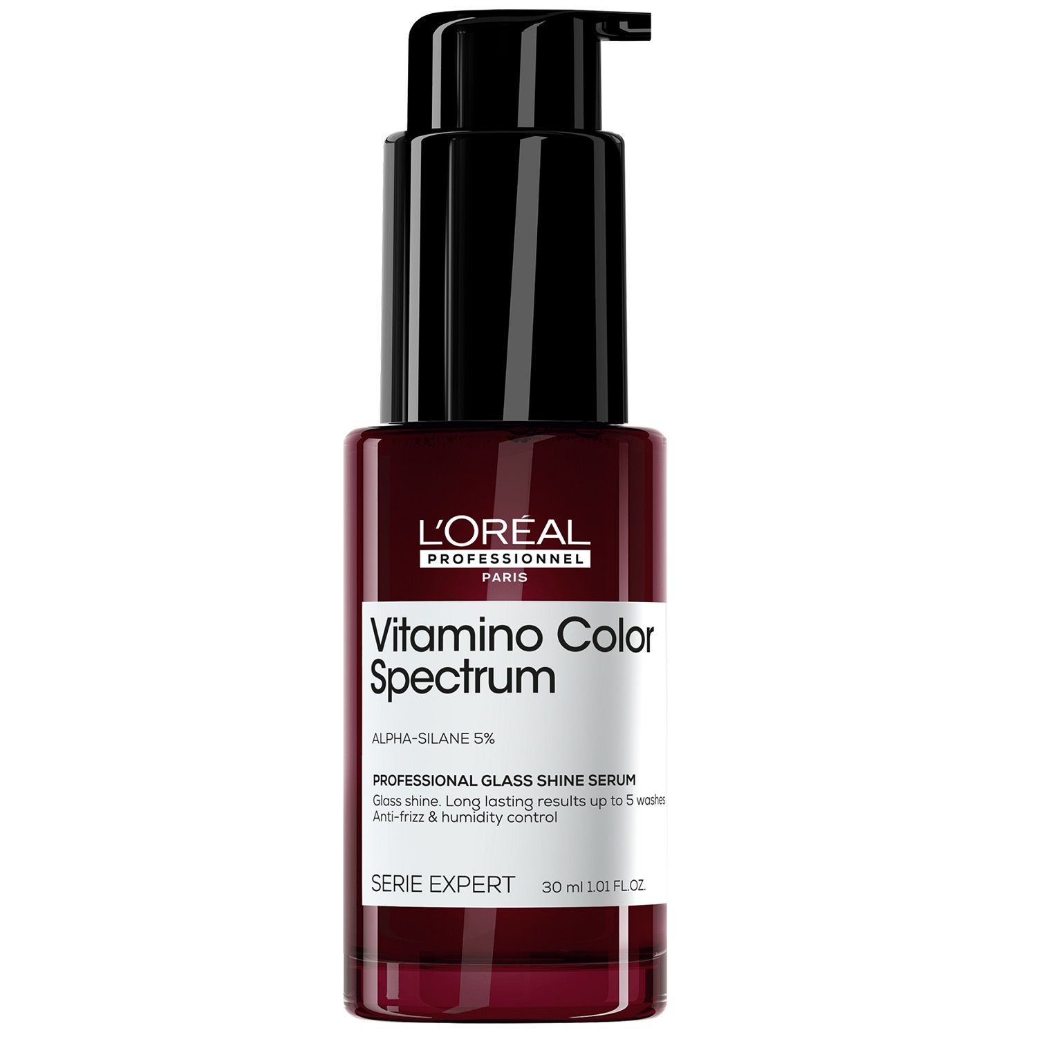 LOREAL Несмываемая сыворотка для зеркального блеска волос Vitamino Color Spectrum Glass Shine, 30 мл