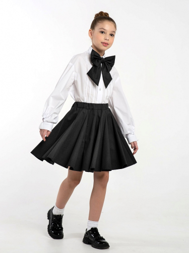 Серая школьная юбка Mooriposh, модель 0359