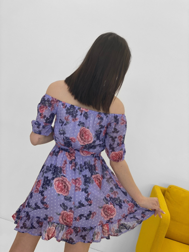 Платье «Rose» (фиолетовый)