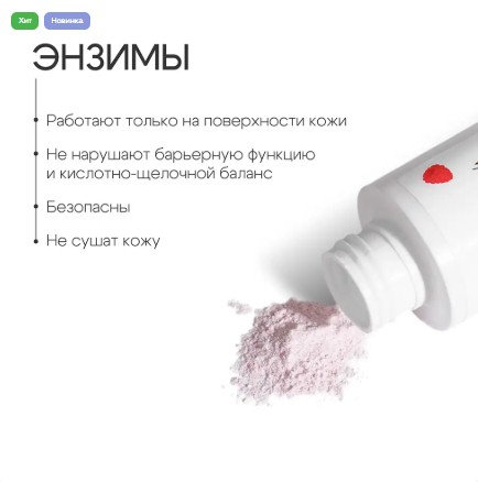Энзимная пудра Malinka enzyme powder The U