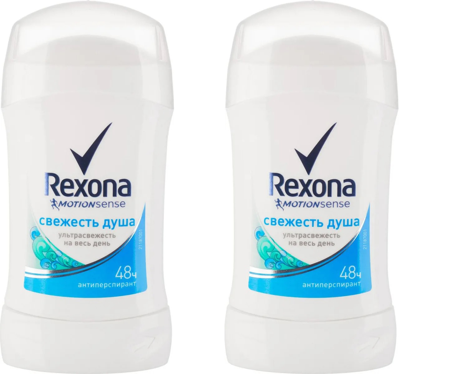 REXONA Твердый дезодорант Свежесть Душа 40мл