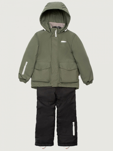 Костюм 7м2525 хаки/черный