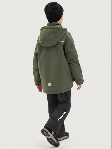 Костюм 7м2525 хаки/черный