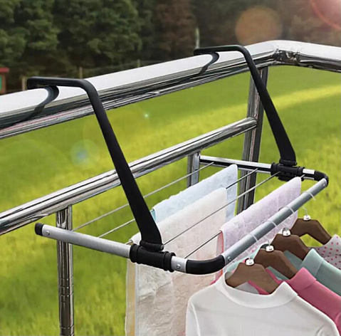 Сушилка для белья телескопическая drying rack