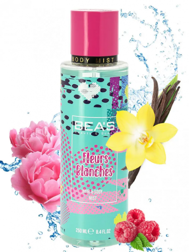 Мист для тела и волос Beas Body & Hair Fleur Blanches 250 ml